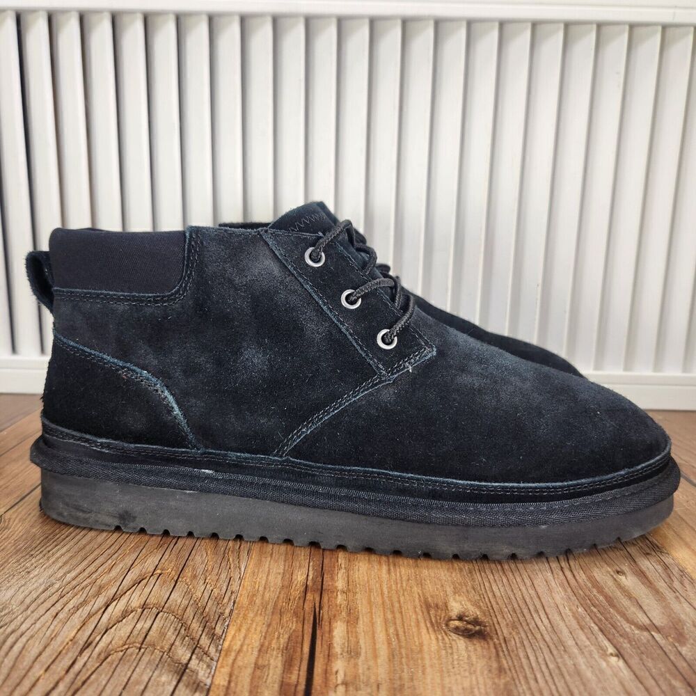 Womens 11 KOOLABURRA by UGG Advay Black Suede Booties City Ankle Boots 1121497